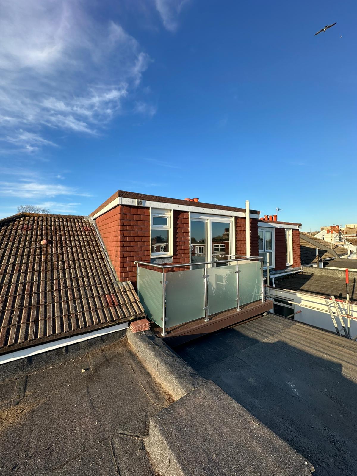 Completed balcony project in Hove
