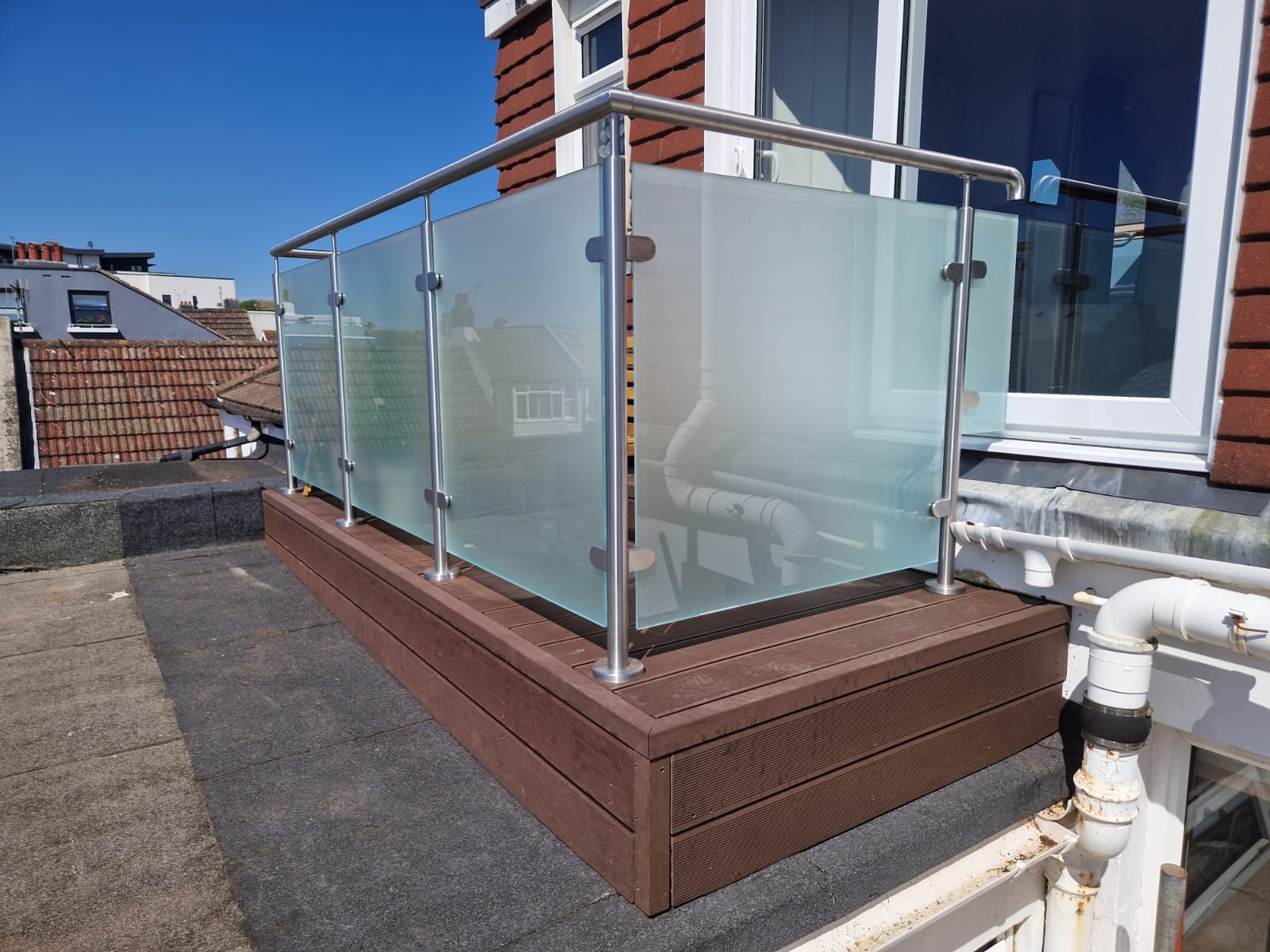 Completed balcony project in Hove