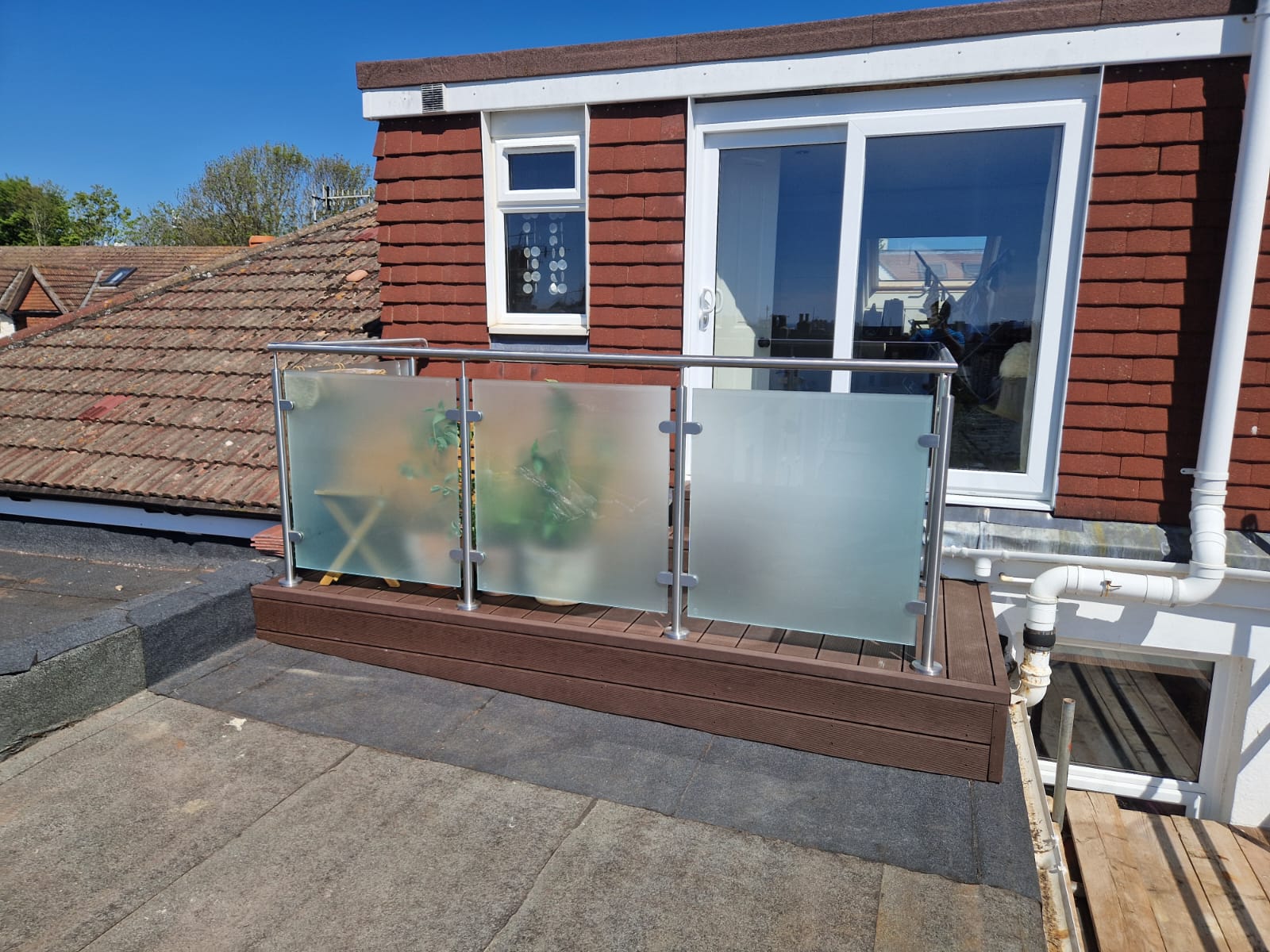 Completed balcony project in Hove