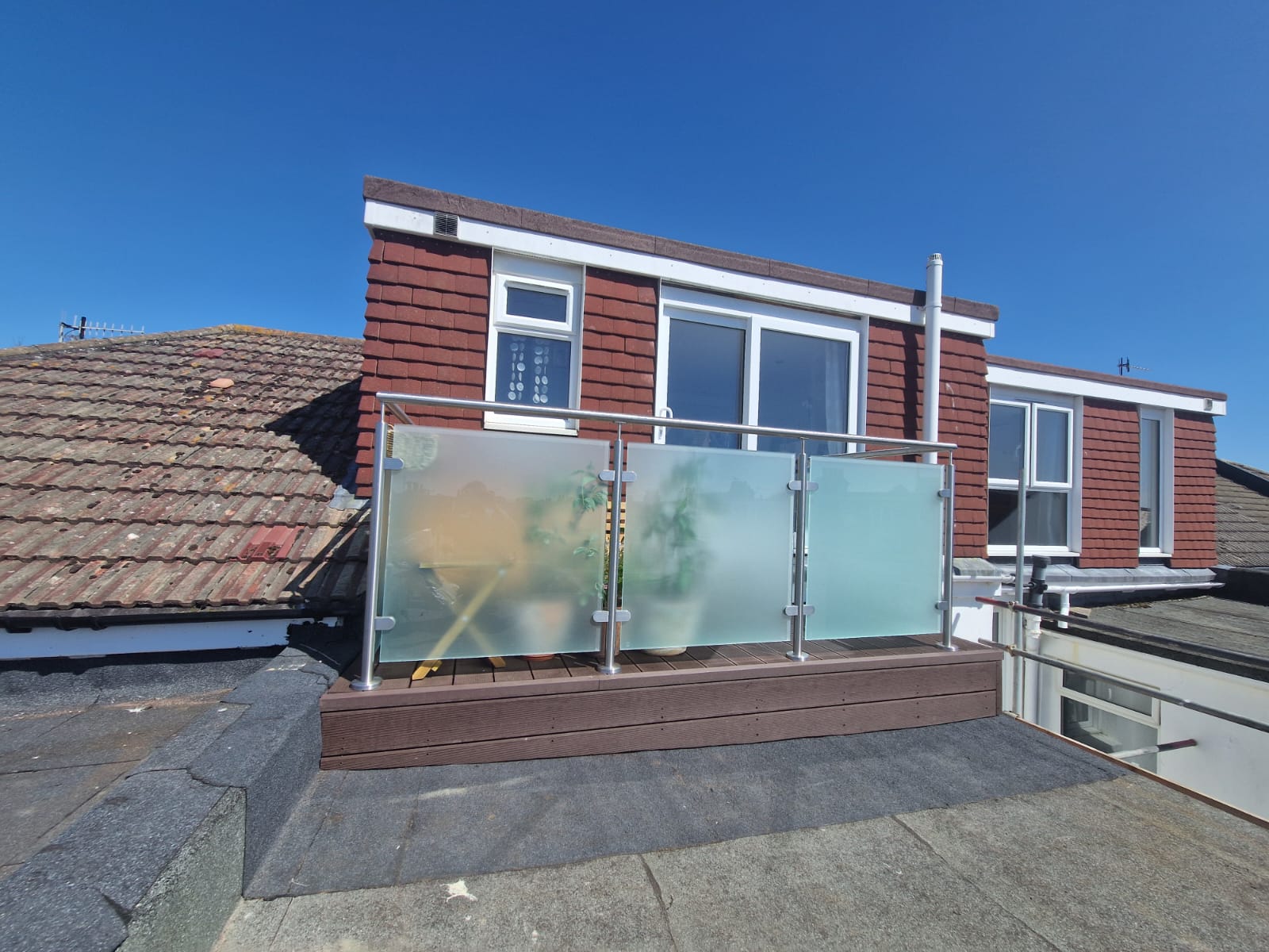 Completed balcony project in Hove