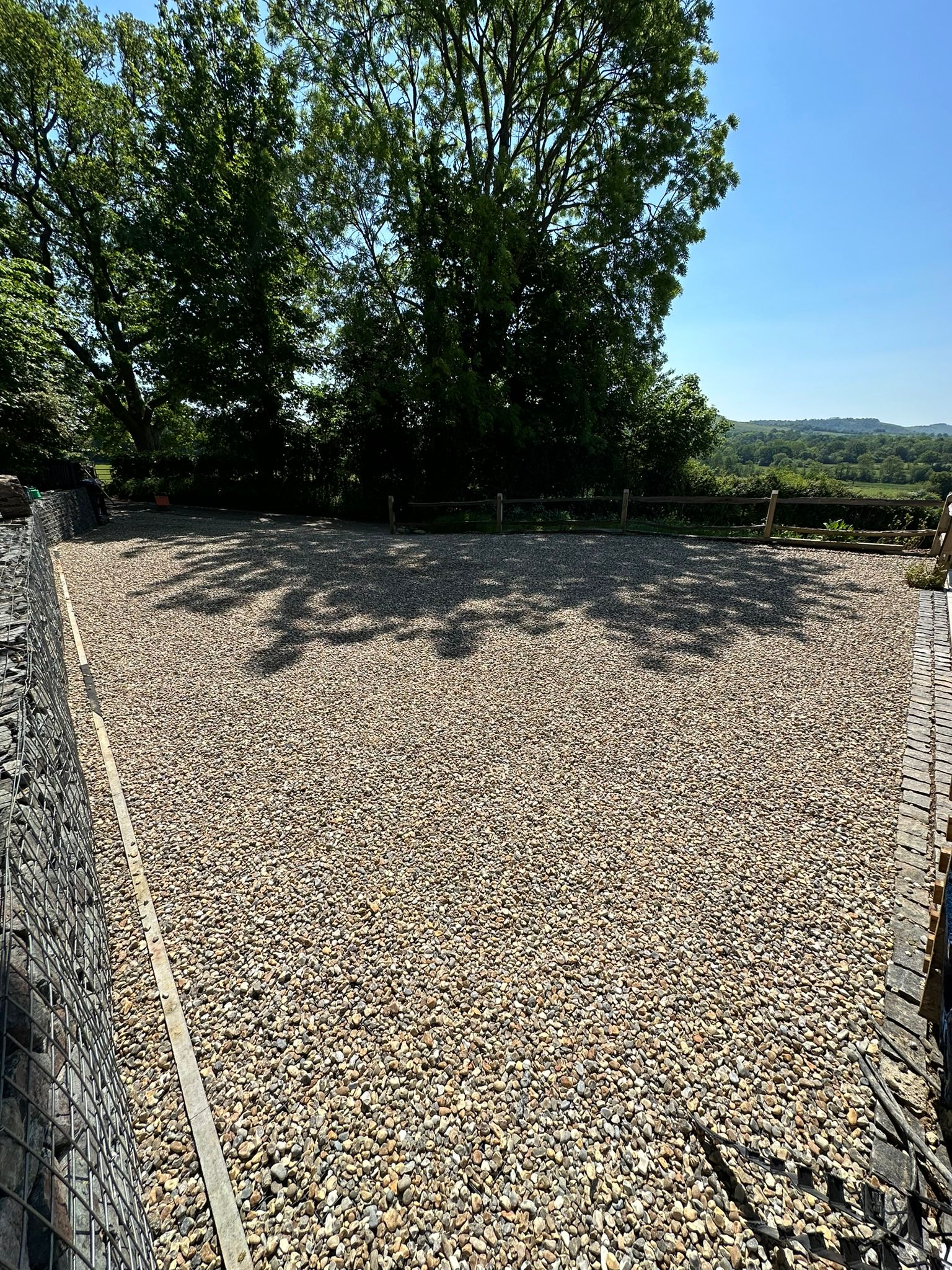 Completed driveway project in Hassocks