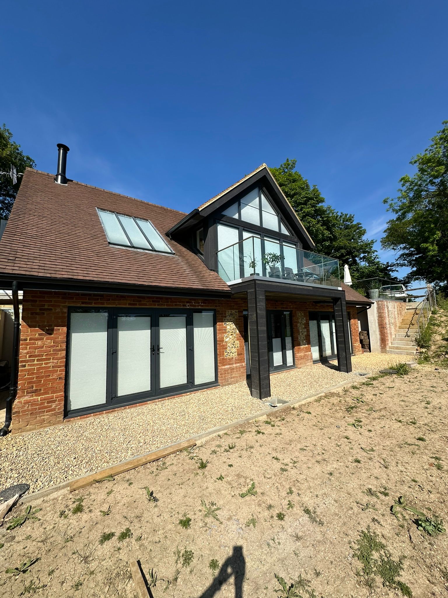 Completed driveway project in Hassocks