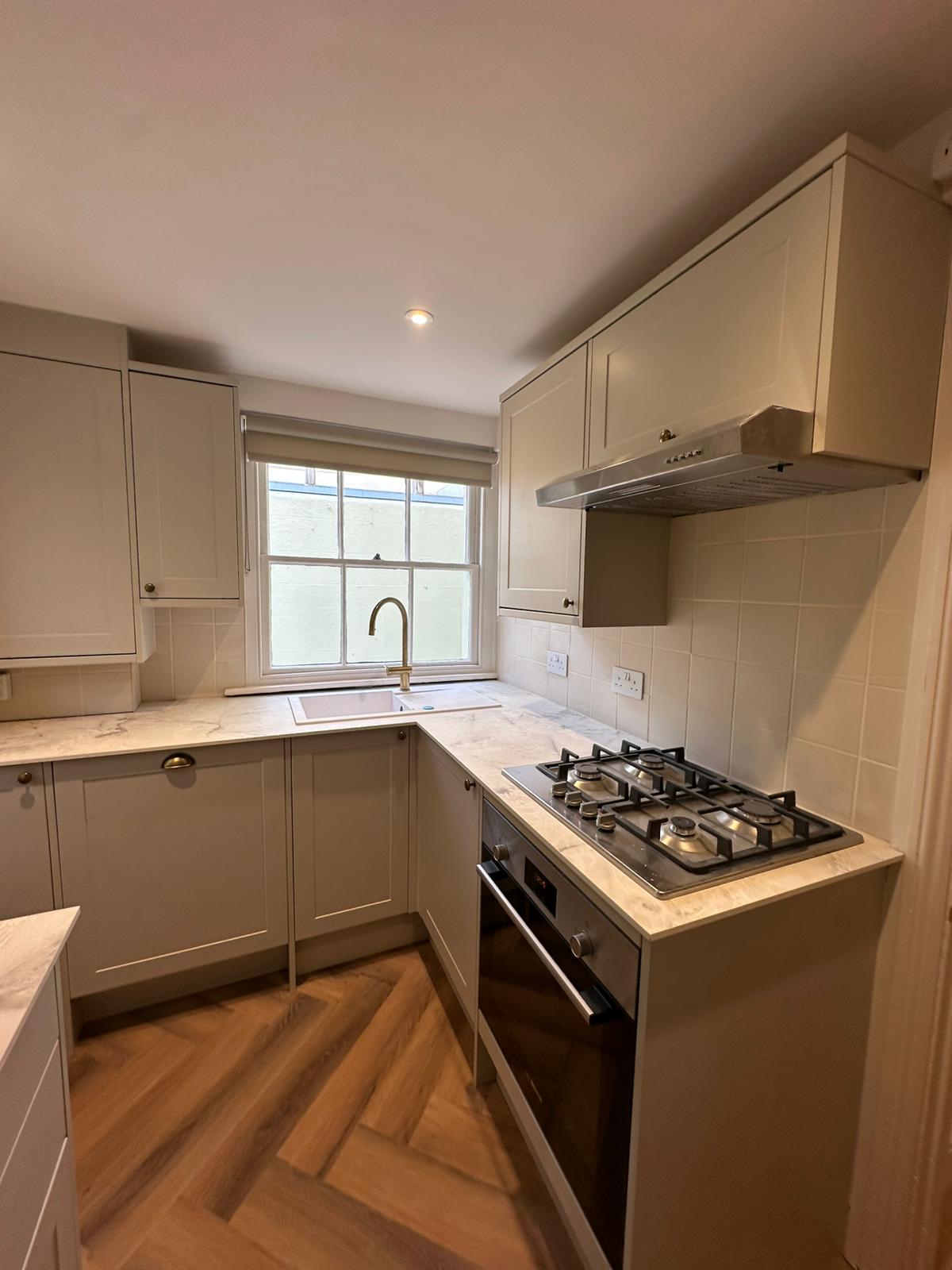 Completed basement renovation and kitchen project in Hova Villas