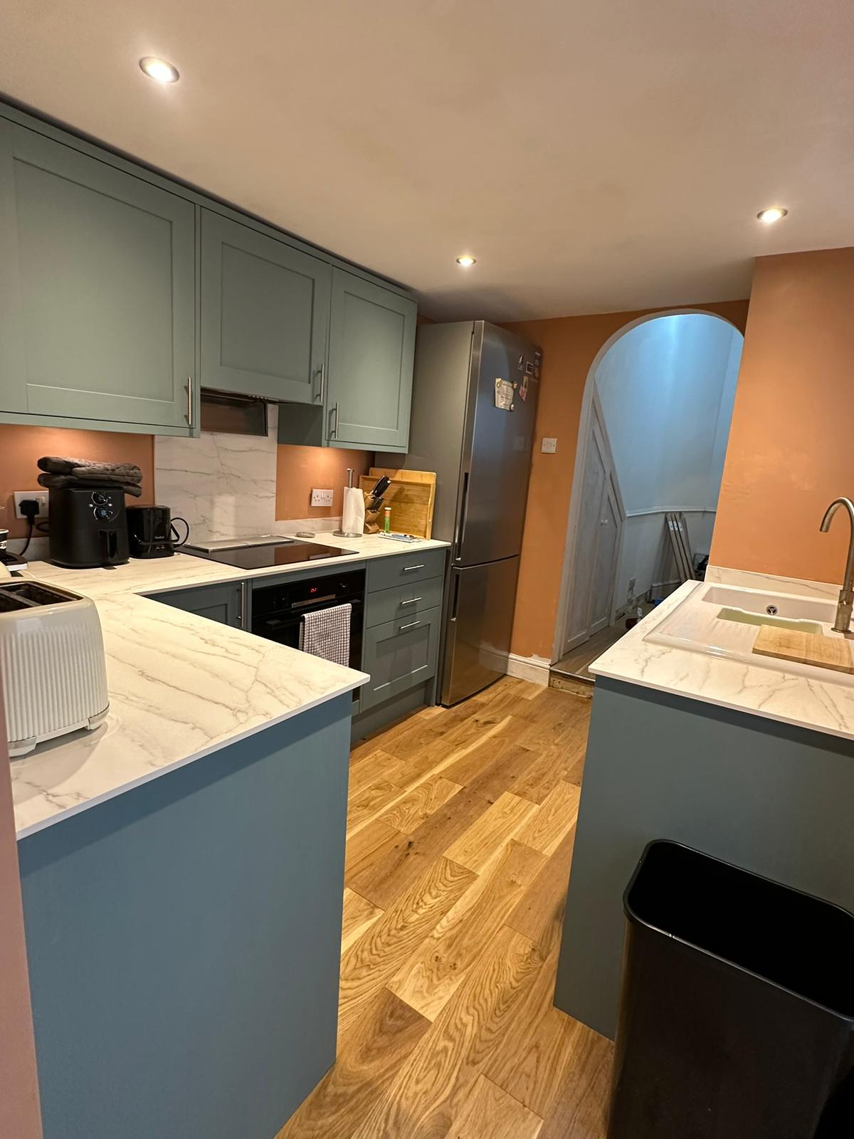 Completed kitchen renovation in Brighton