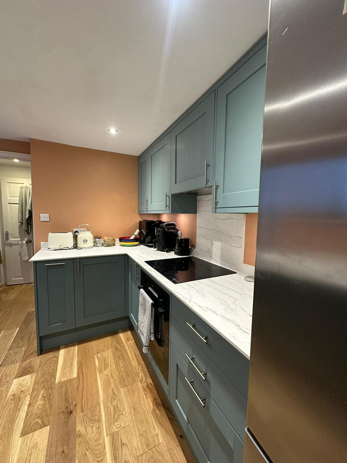 Completed kitchen renovation in Brighton