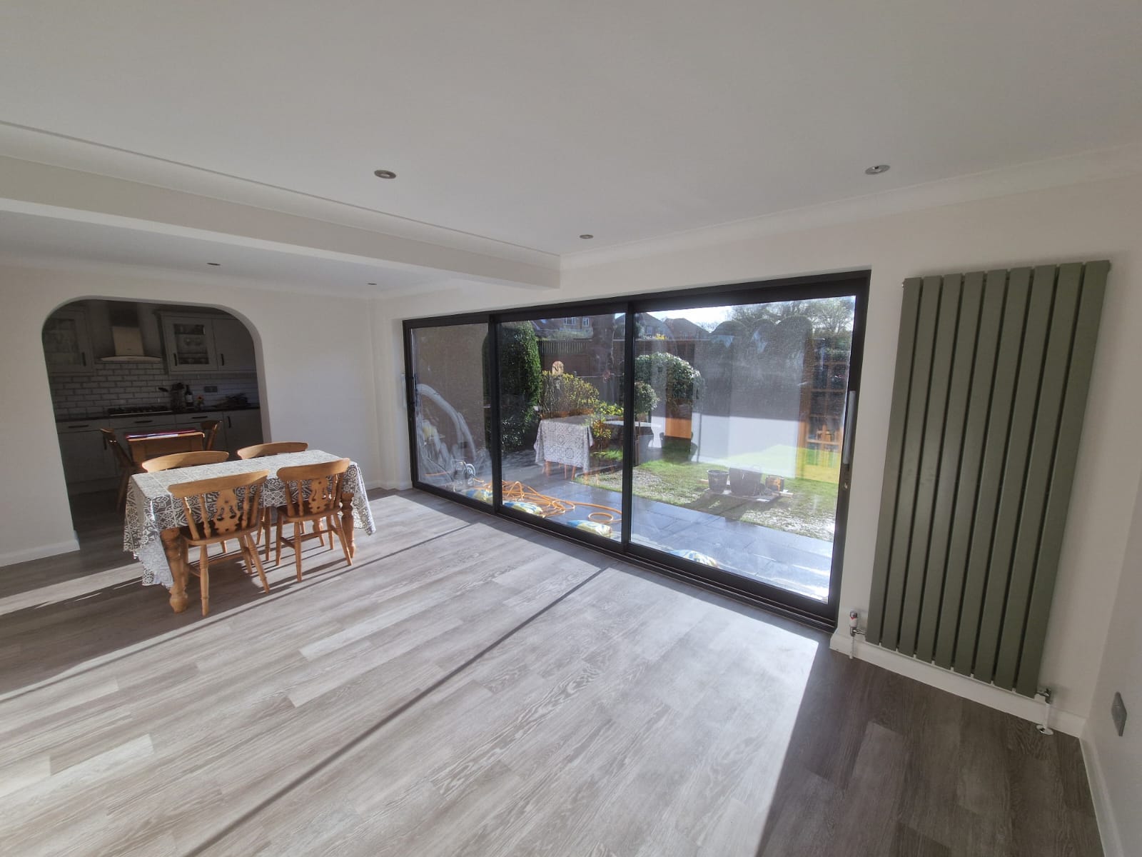 Completed patio and internal wall project in Chiddingfold