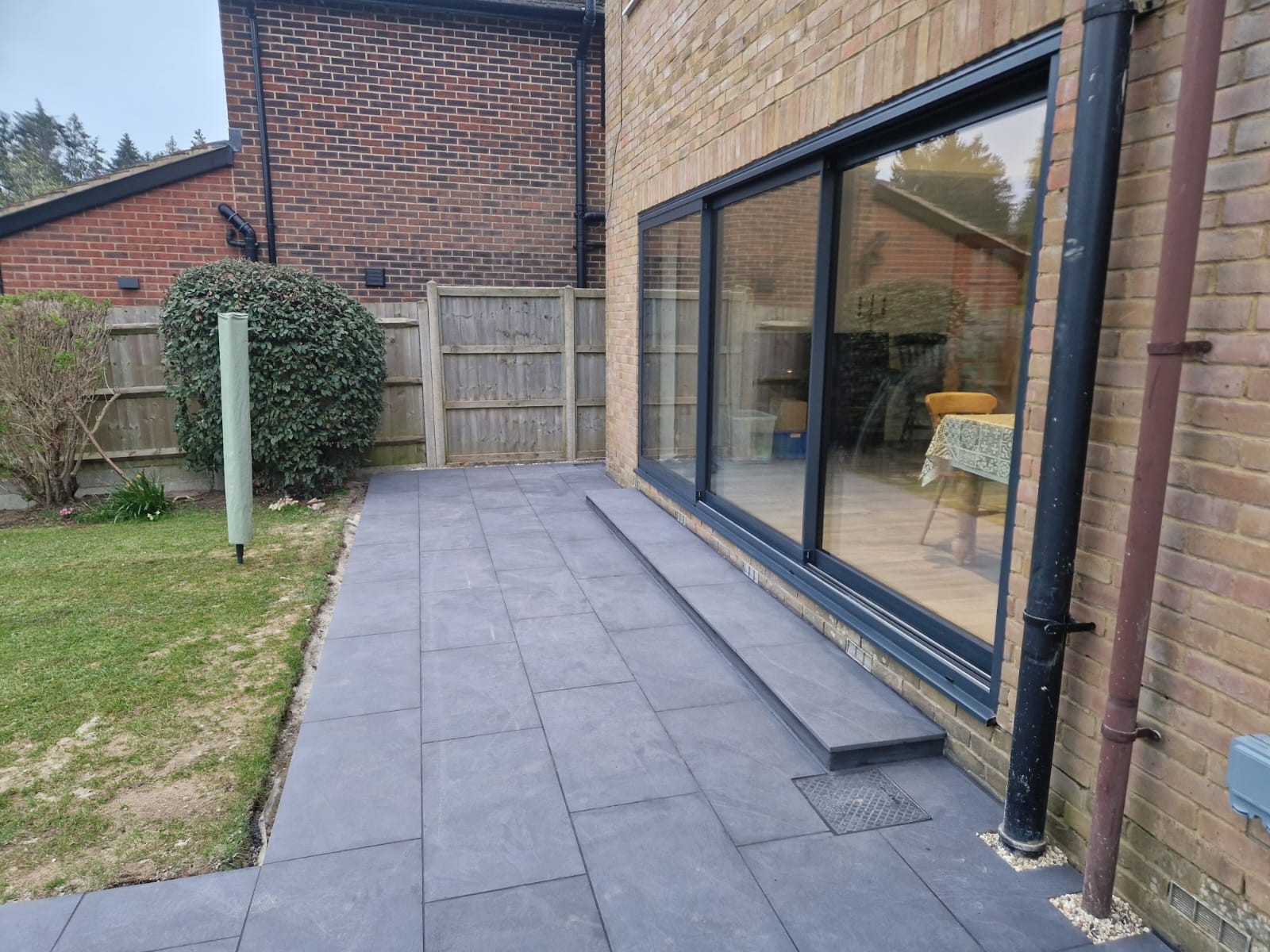 Completed patio and internal wall project in Chiddingfold
