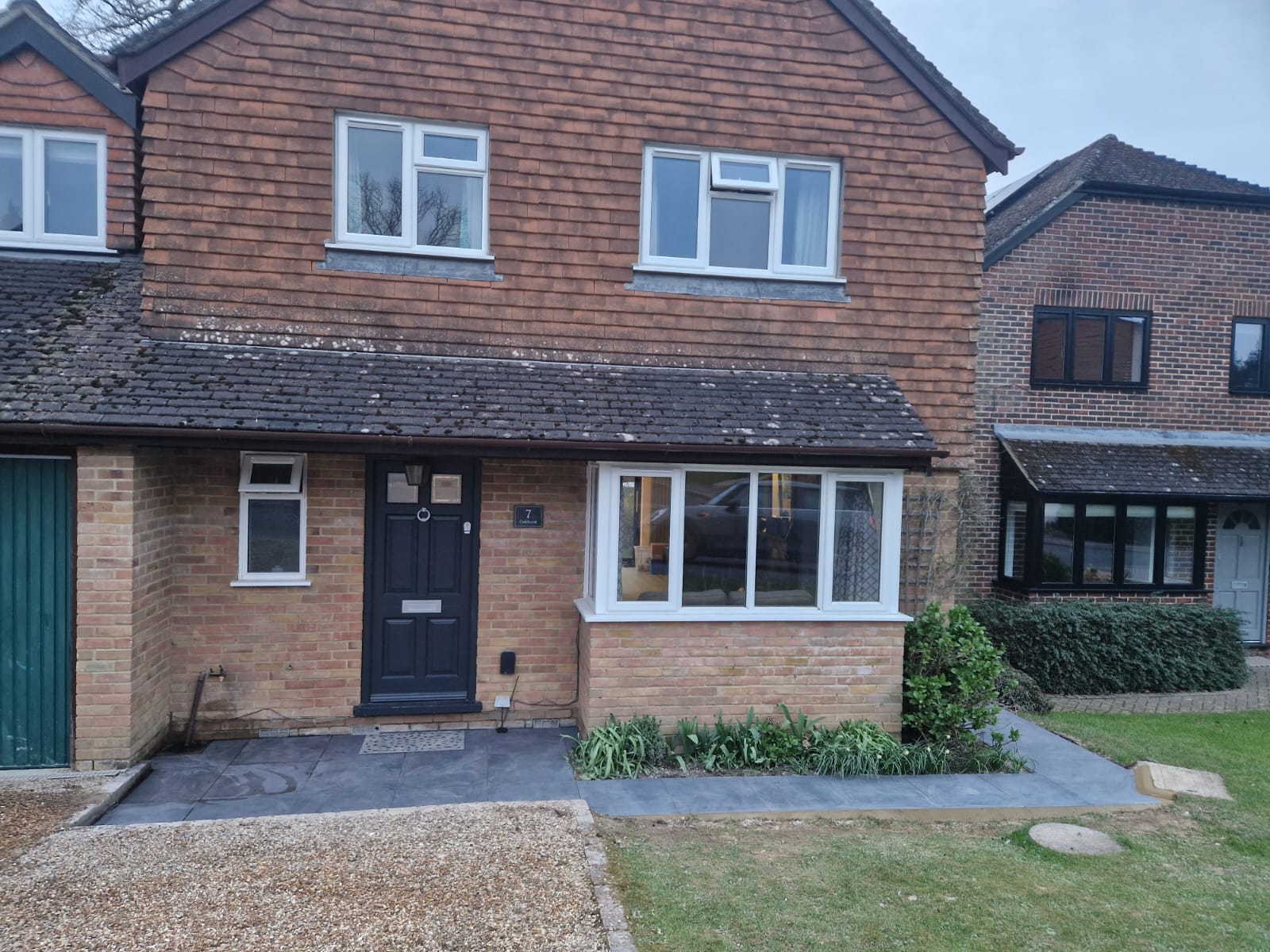Completed patio and internal wall project in Chiddingfold
