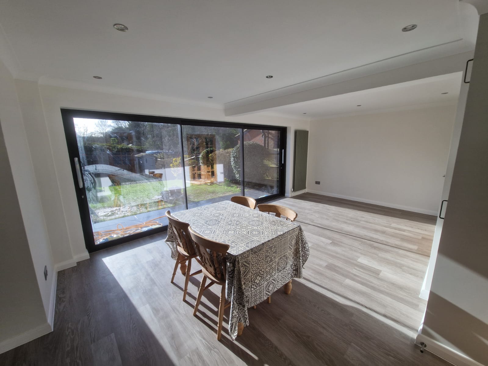 Completed patio and internal wall project in Chiddingfold