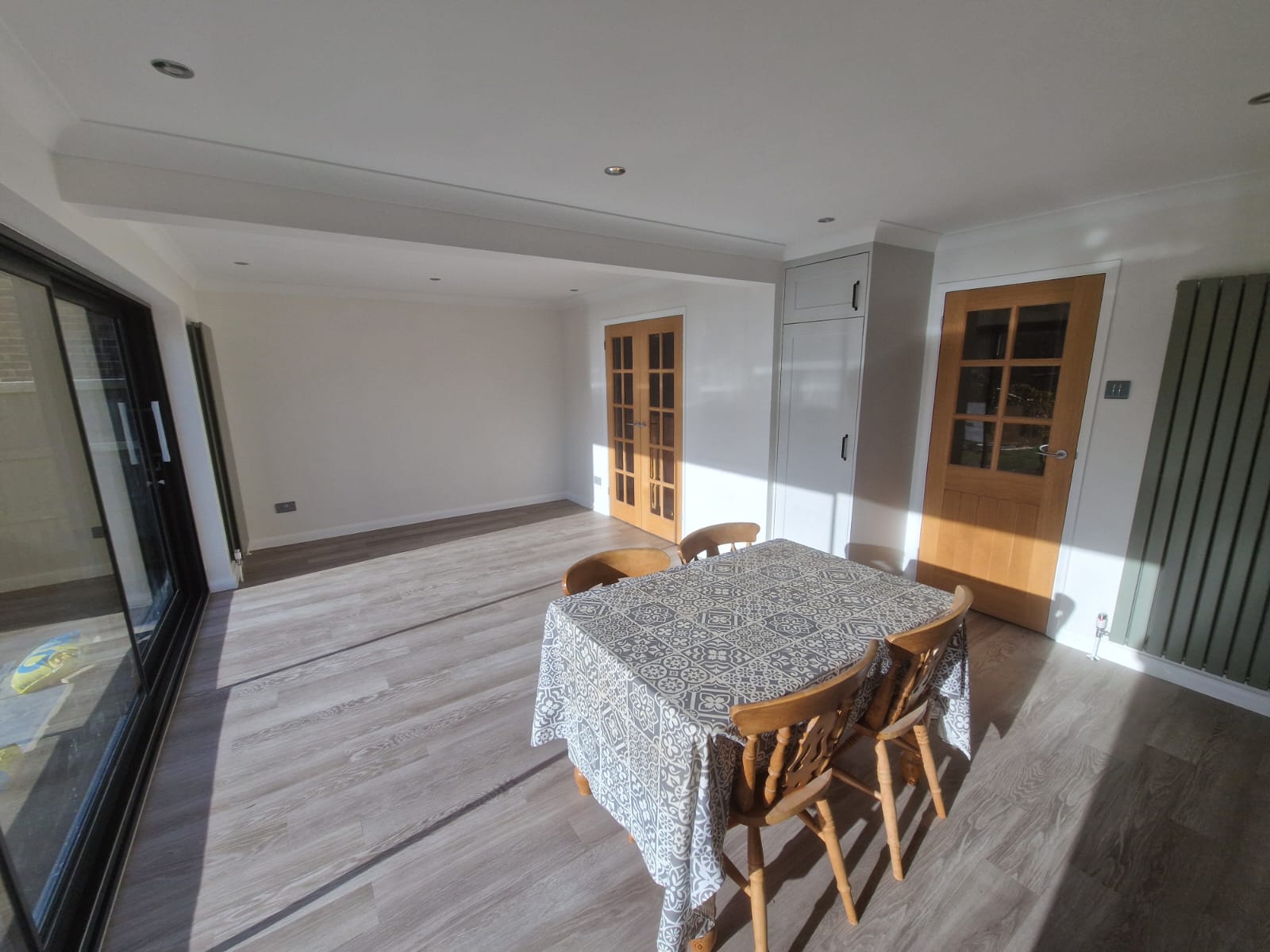 Completed patio and internal wall project in Chiddingfold