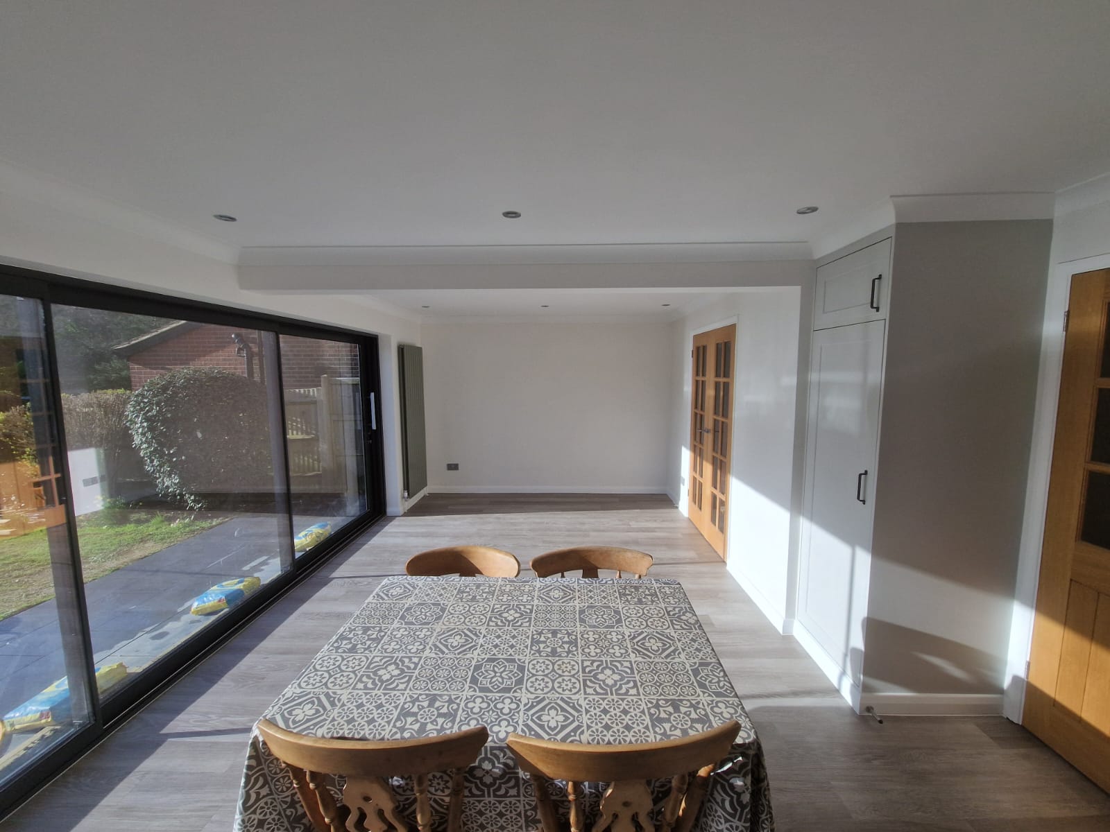 Completed patio and internal wall project in Chiddingfold