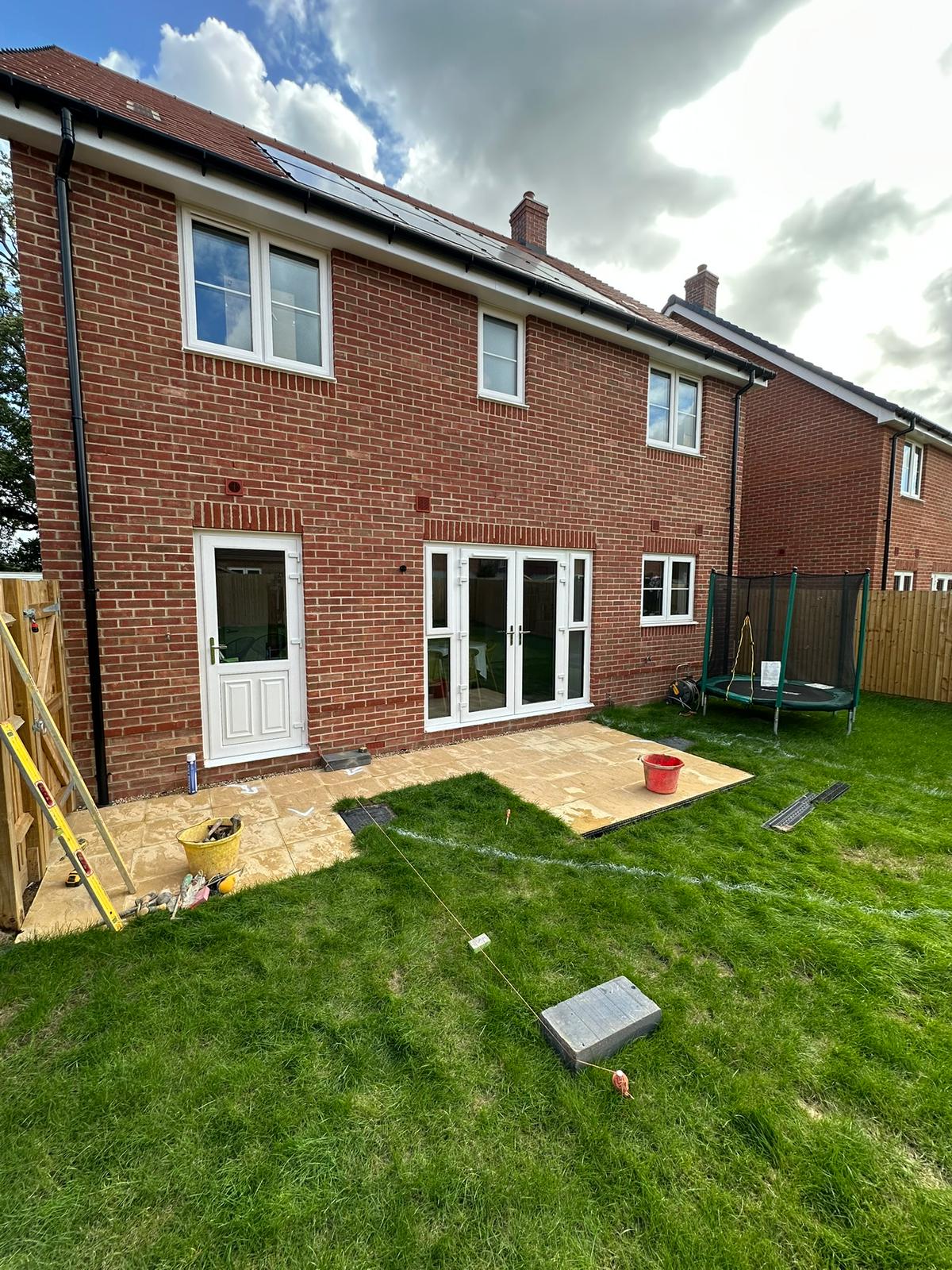 Before photo of the rear extension project in Kirdford