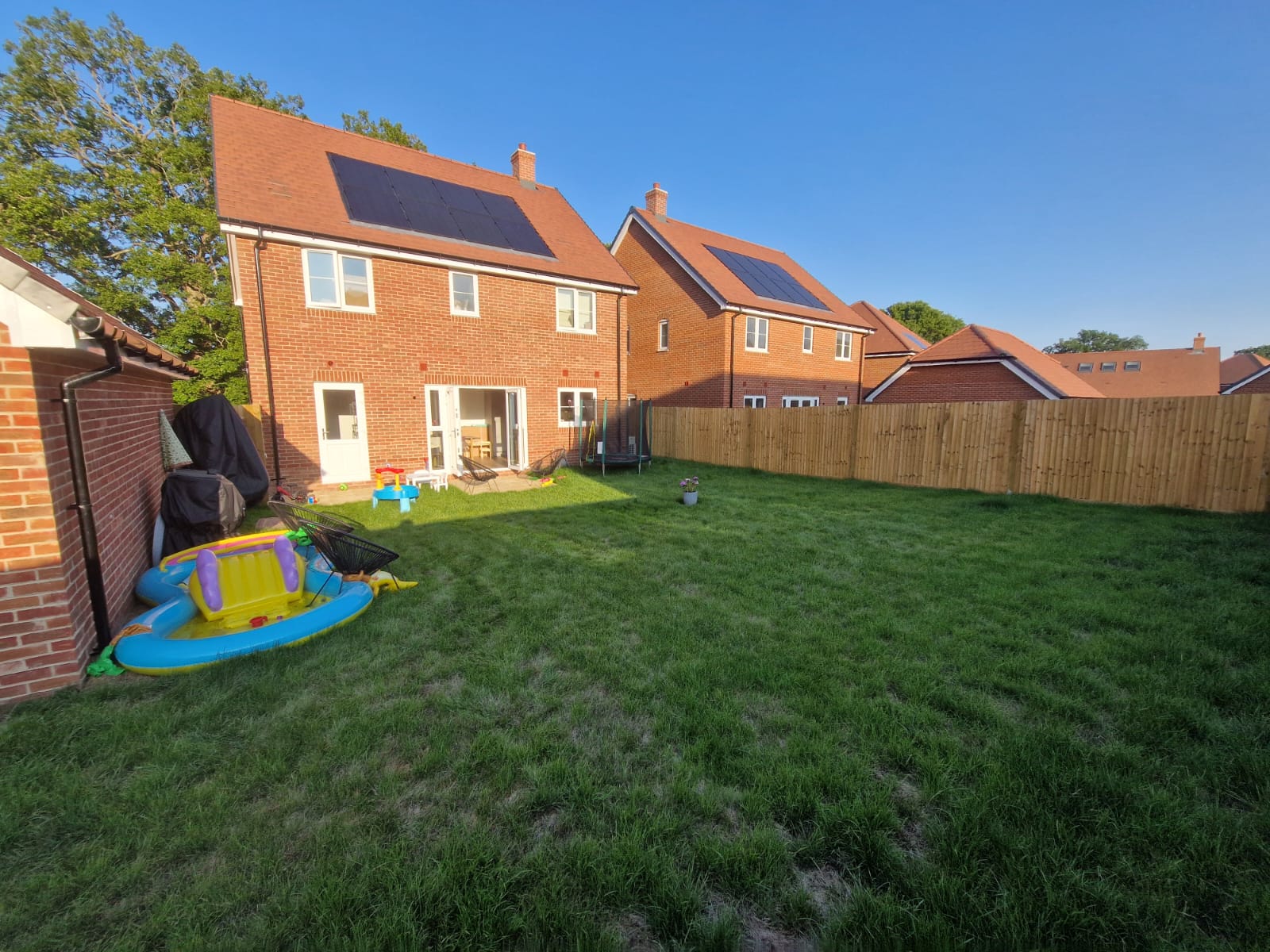 Before photo of the rear extension project in Kirdford
