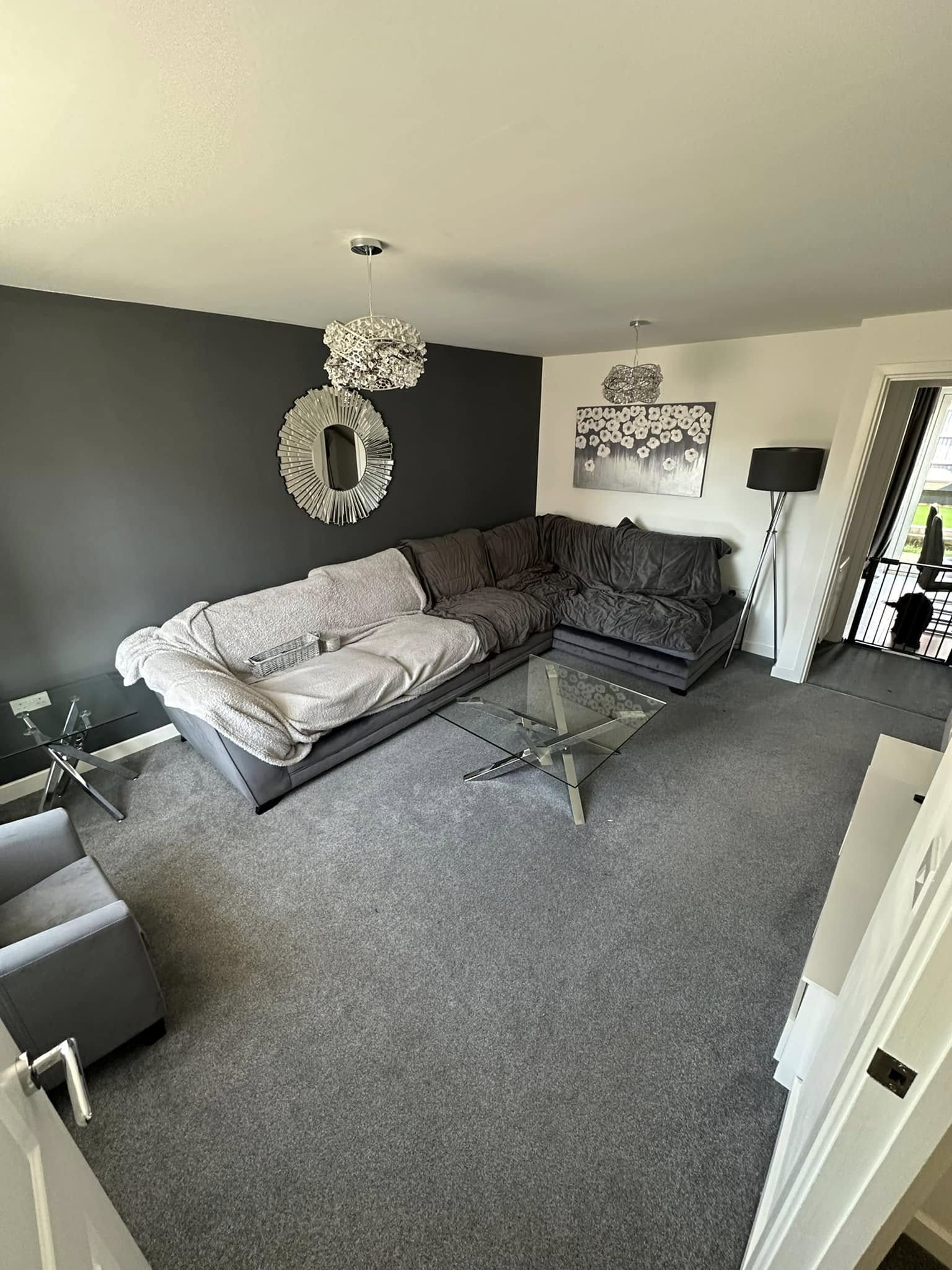 Before photo of the vinyl flooring project in Angmering