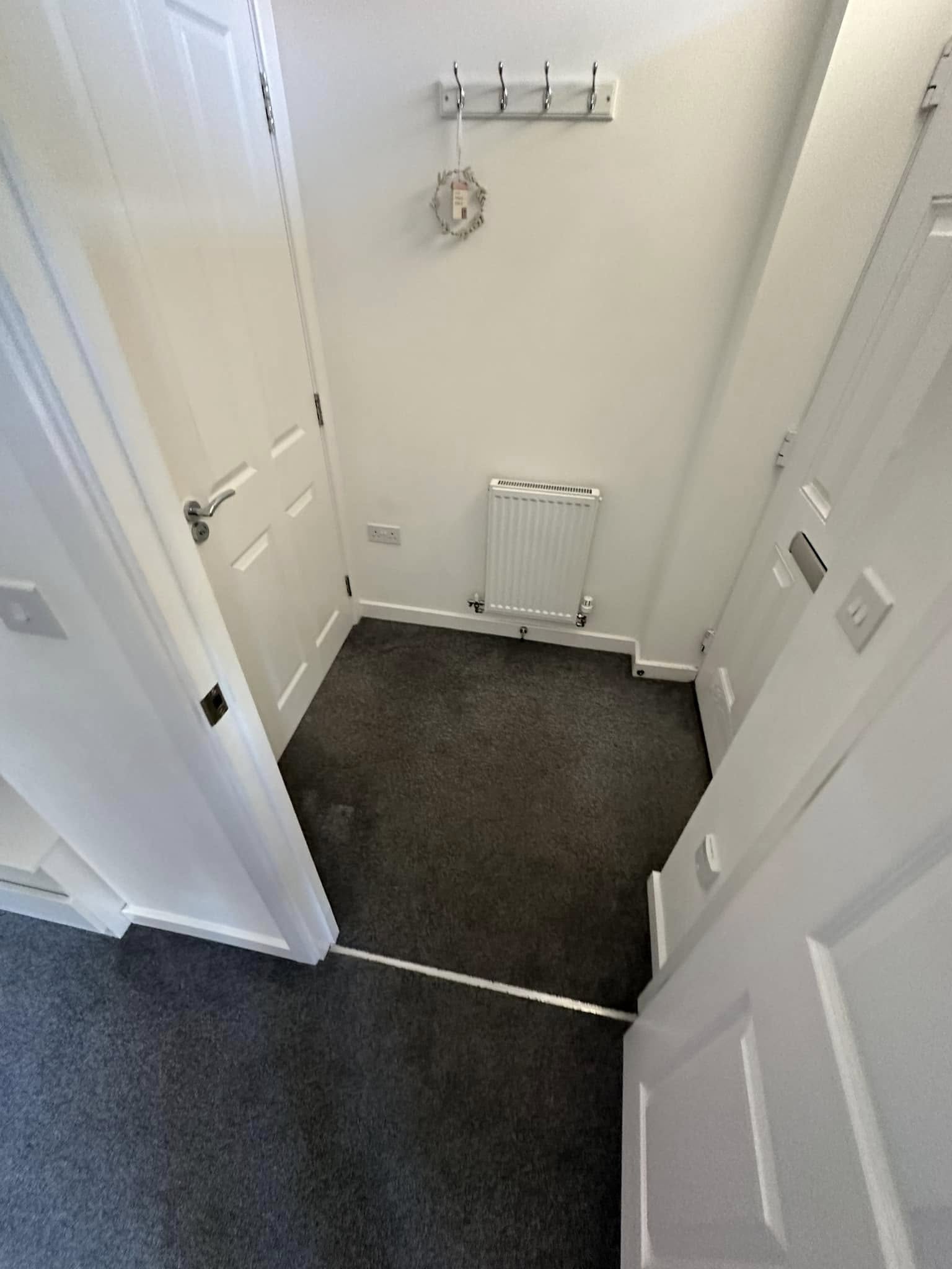 Before photo of the vinyl flooring project in Angmering