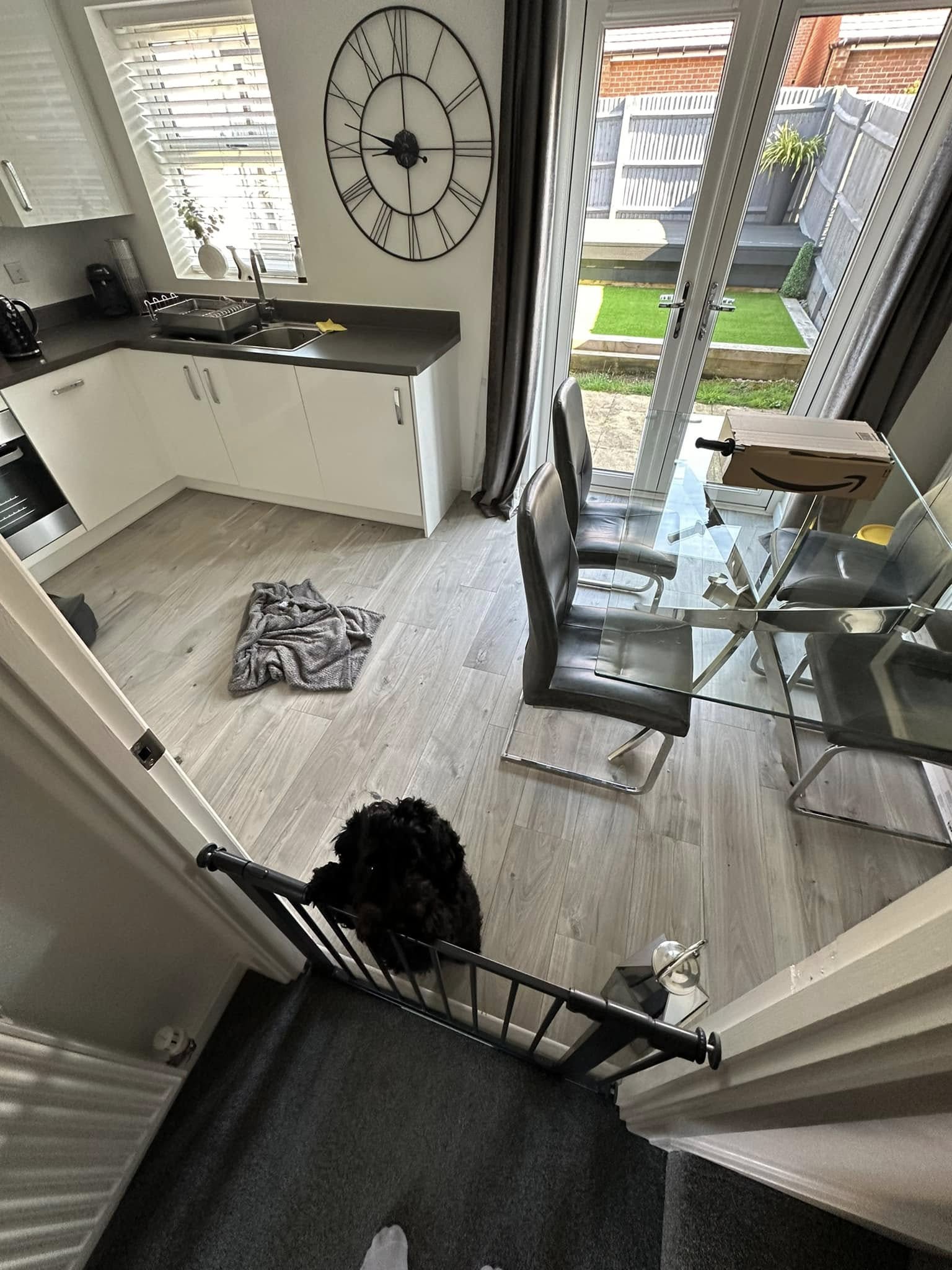 Completed vinyl flooring project in Angmering