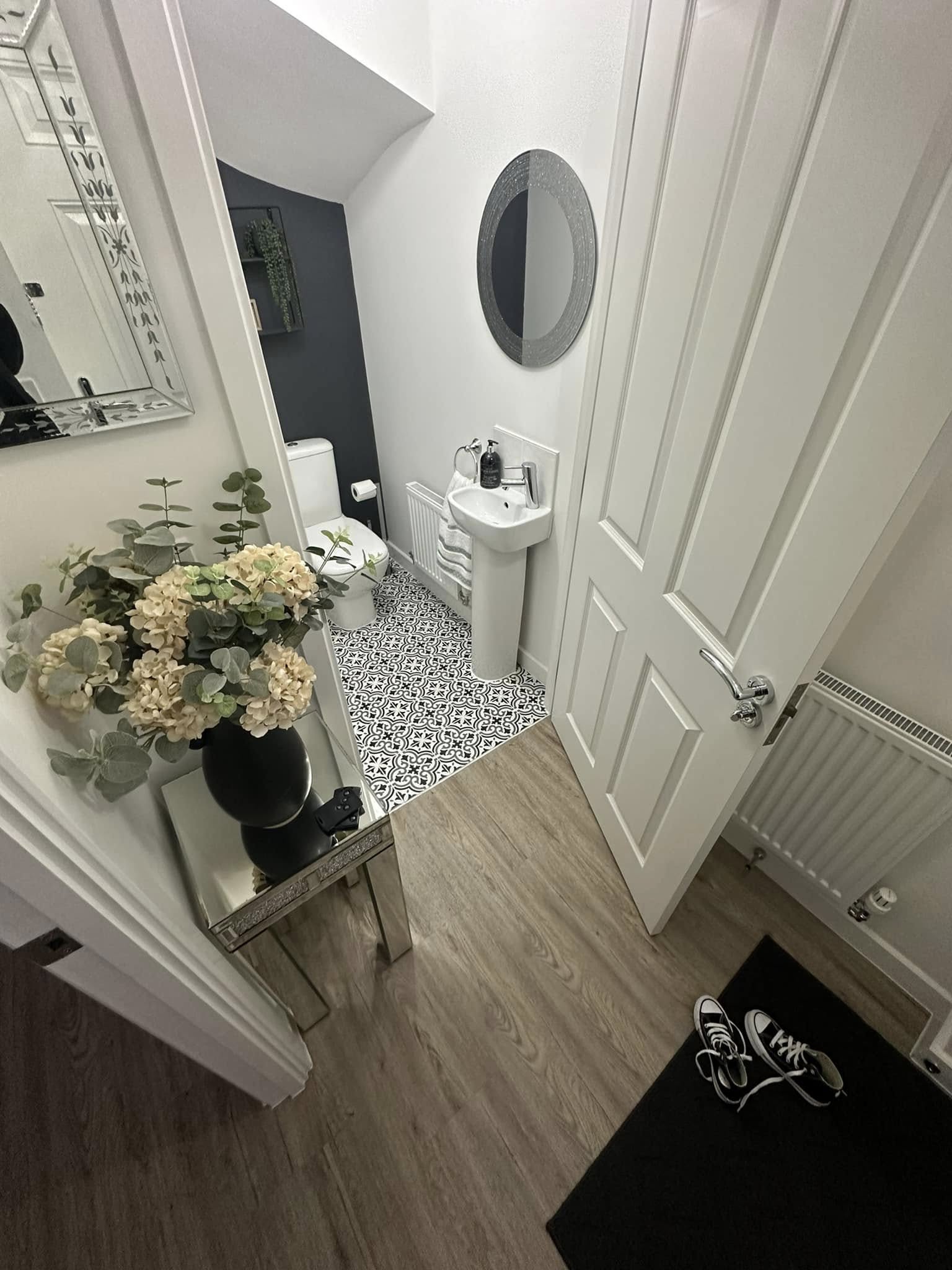 Completed vinyl flooring project in Angmering
